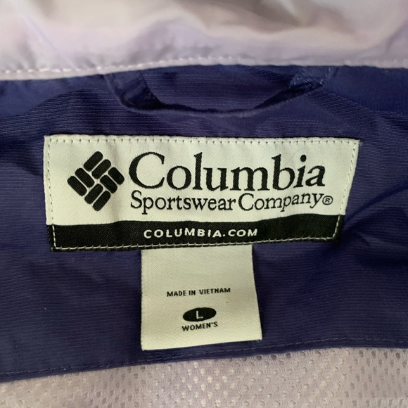 Womens Columbia Sportswear Company windbreaker size L - Picture 8 of 8